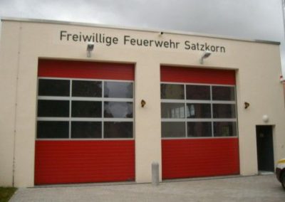 Neubau einer Fahrzeughalle für die FFW Satzkorn